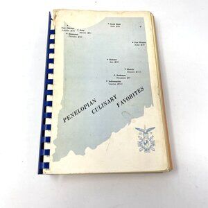 1964 Penelopian Culinary Favorites Greek Cookbook 1964 First Edition Vst Edition